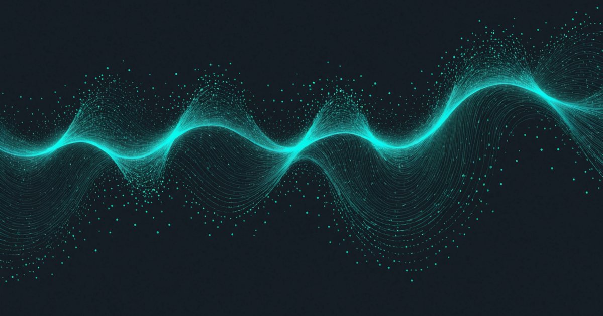 Abstract visualization of data decay over time