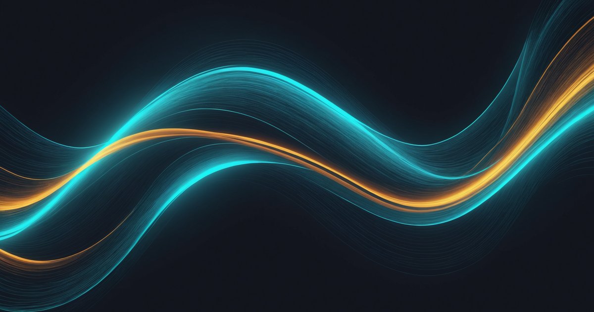 Abstract data flow representing deal velocity metrics