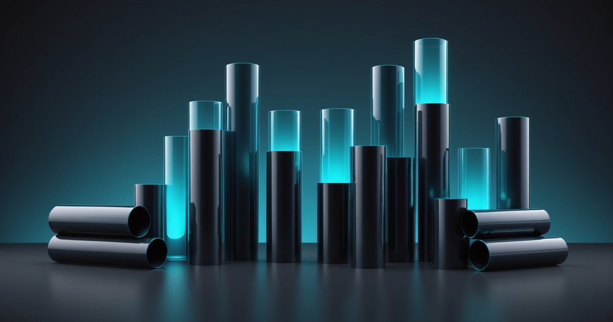 Abstract visual representing revenue operations and business processes
